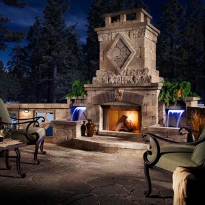 Patio Fireplaces The Natural Heating Choice